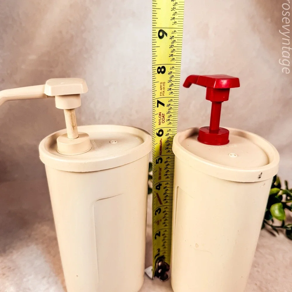 Tupperware‎ Condiment Pump Dispensers